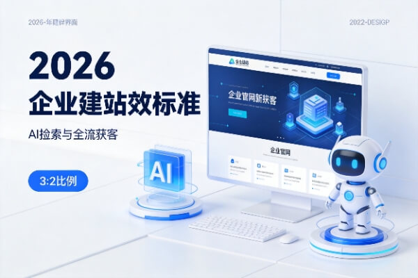 2026国内企业官网建站新标准:告别模板化,适配AI检索+全域获客双需求